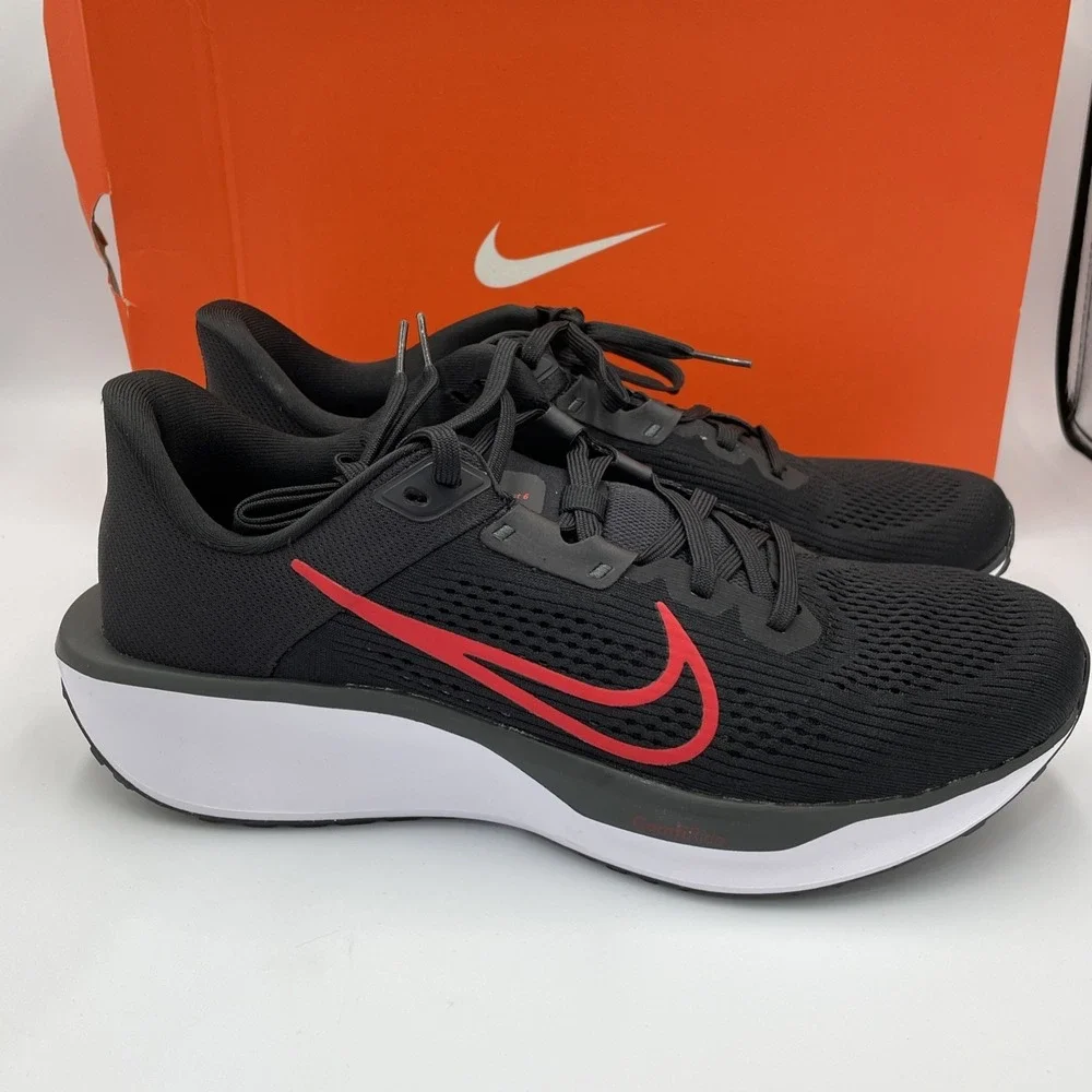 Nike Quest 6 Black/Red/White Men's Running Shoes Size 10 NEW FD6033-011